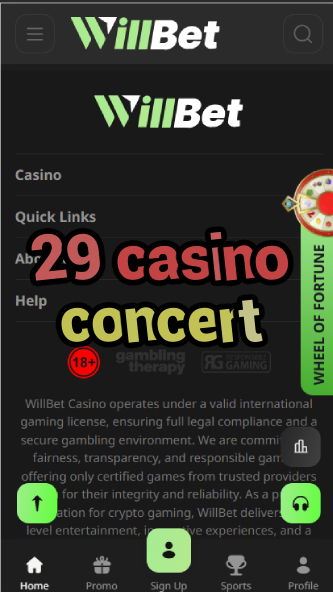 29 Casino Concert - Live Music Casino Events-casinoorder.vip